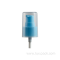 Customized color smooth closure cream pump 24/410